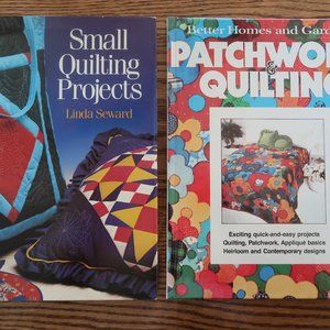 Lot of 2 Patchwork and Quilting Hardback Books